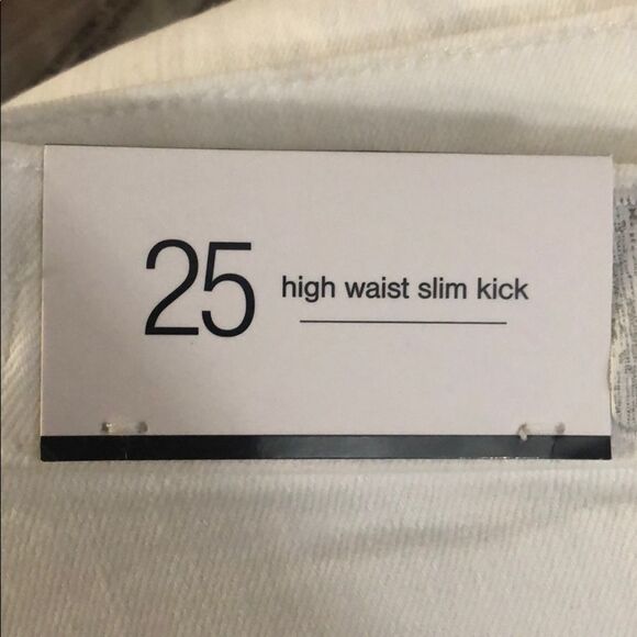 7 for all mankind White Embroidered Jeans - Picture 3 of 5